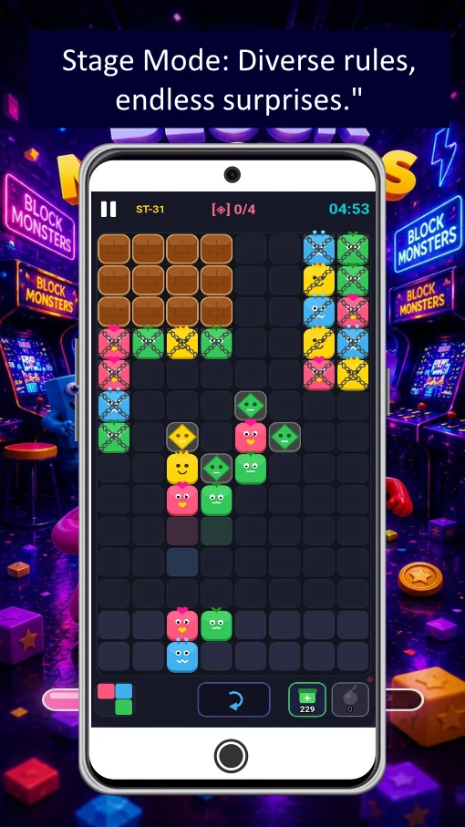 Block Monsters Hunter Game screenshot