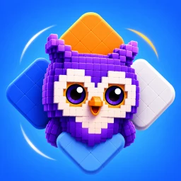 Block Rotate Puzzle - QuadSpin 아이콘